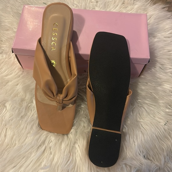 CESSCA FLAT HEEL SLIPPERS SIZE 38 - Picture 2 of 5